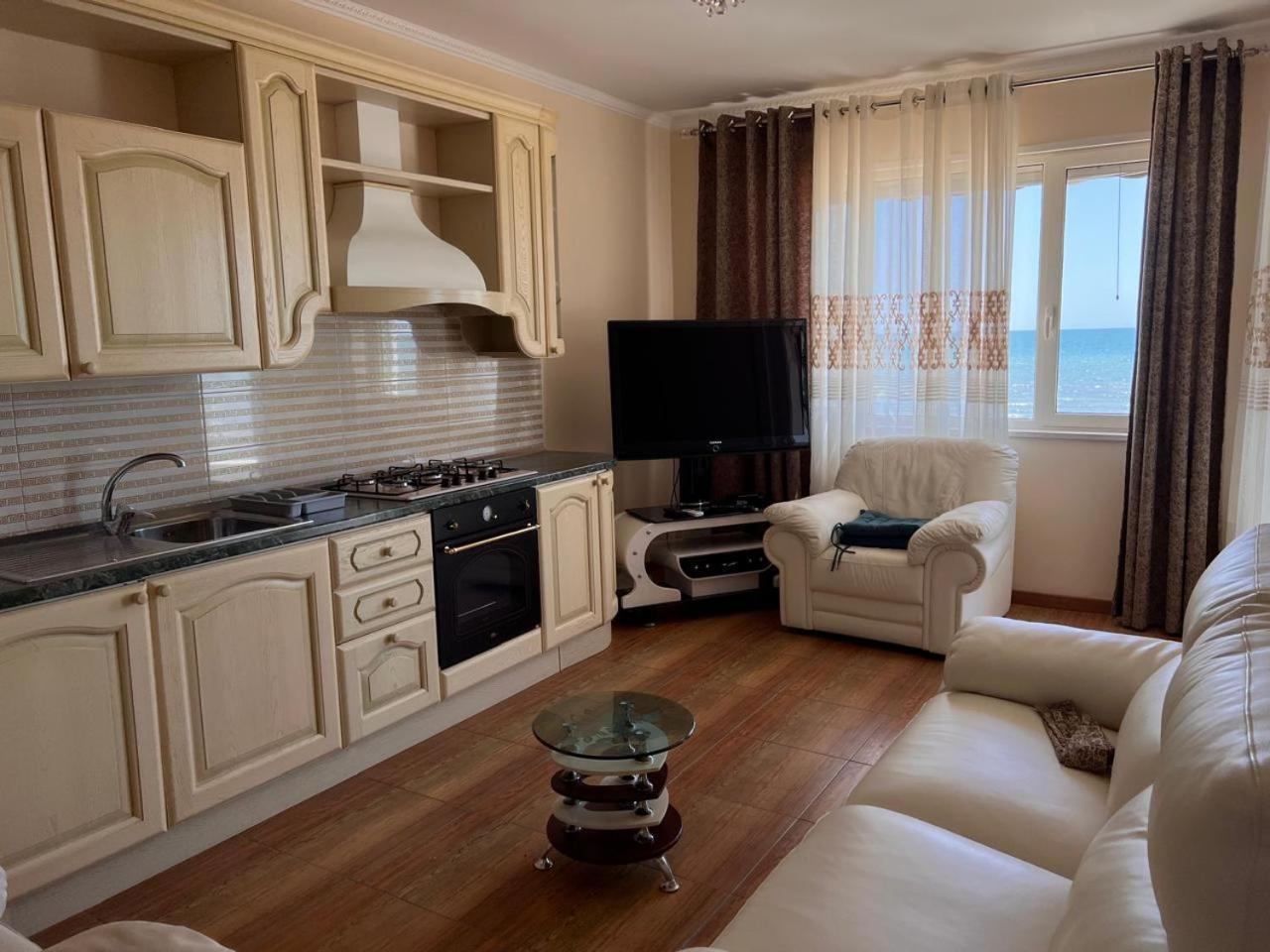 Sea View-Apartment On The Beach - Durrs2 ドゥラス エクステリア 写真