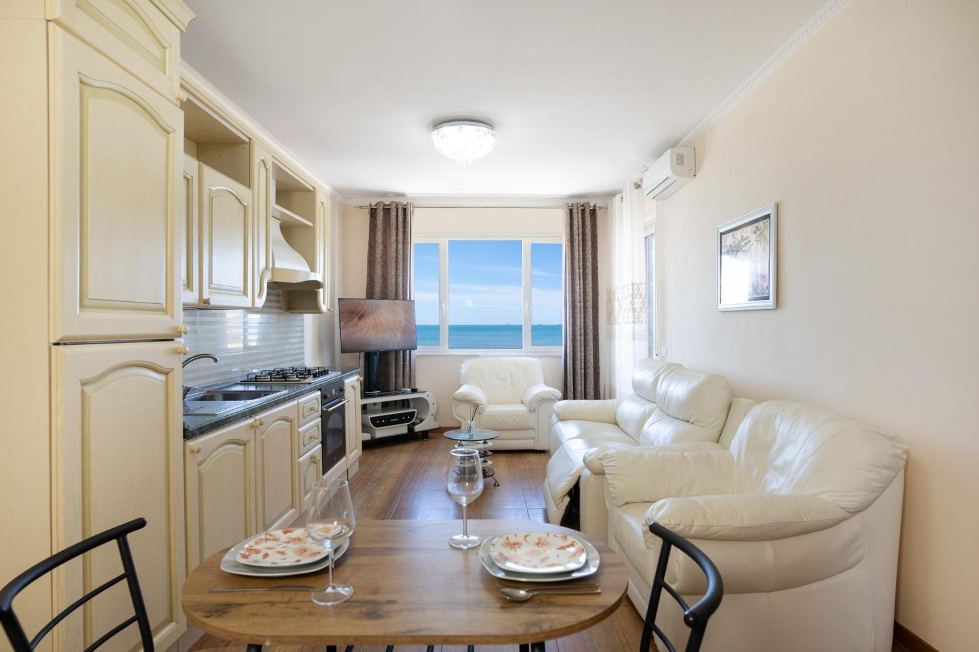 Sea View-Apartment On The Beach - Durrs2 ドゥラス エクステリア 写真